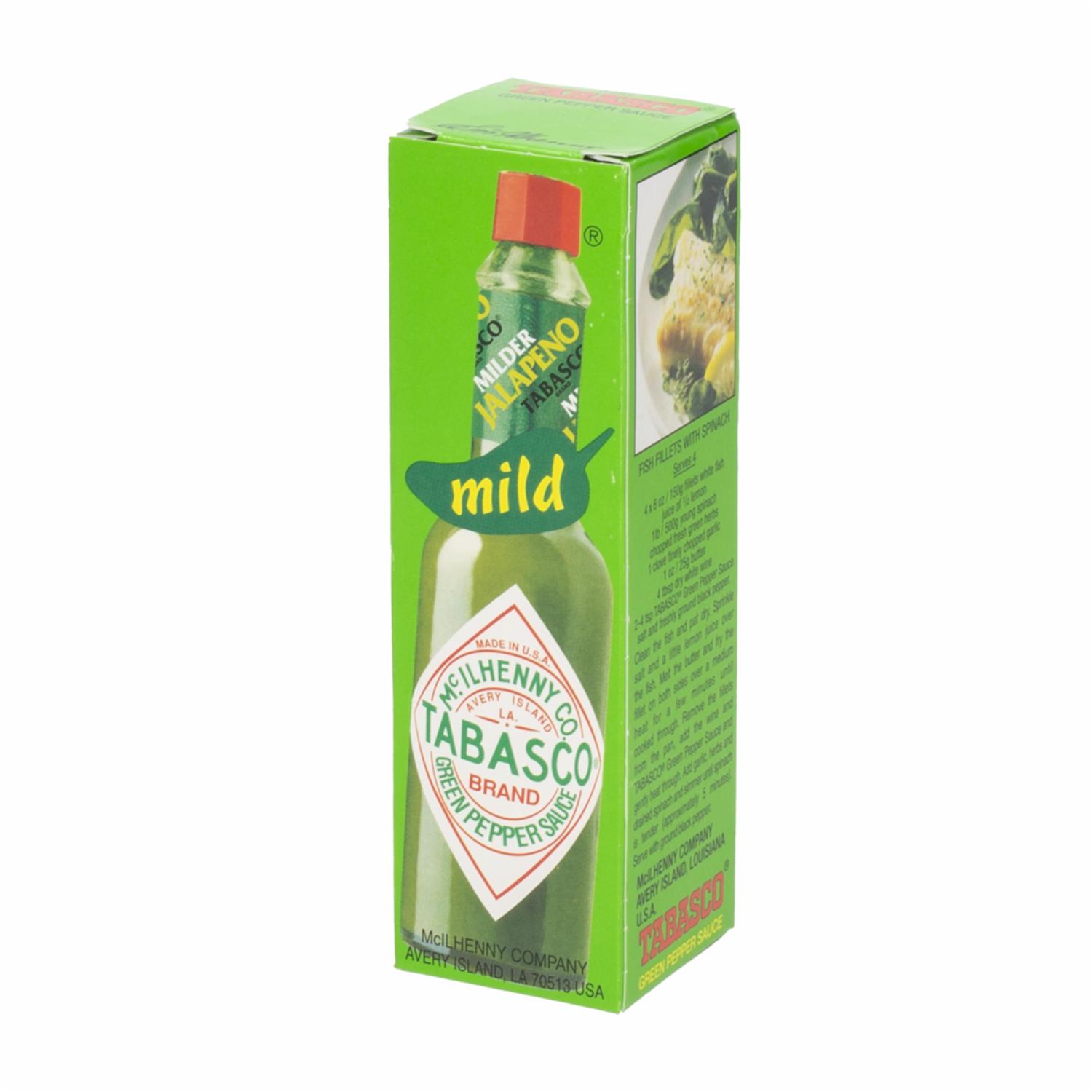 Salsa Picante Green Pepper TABASCO 60 Ml