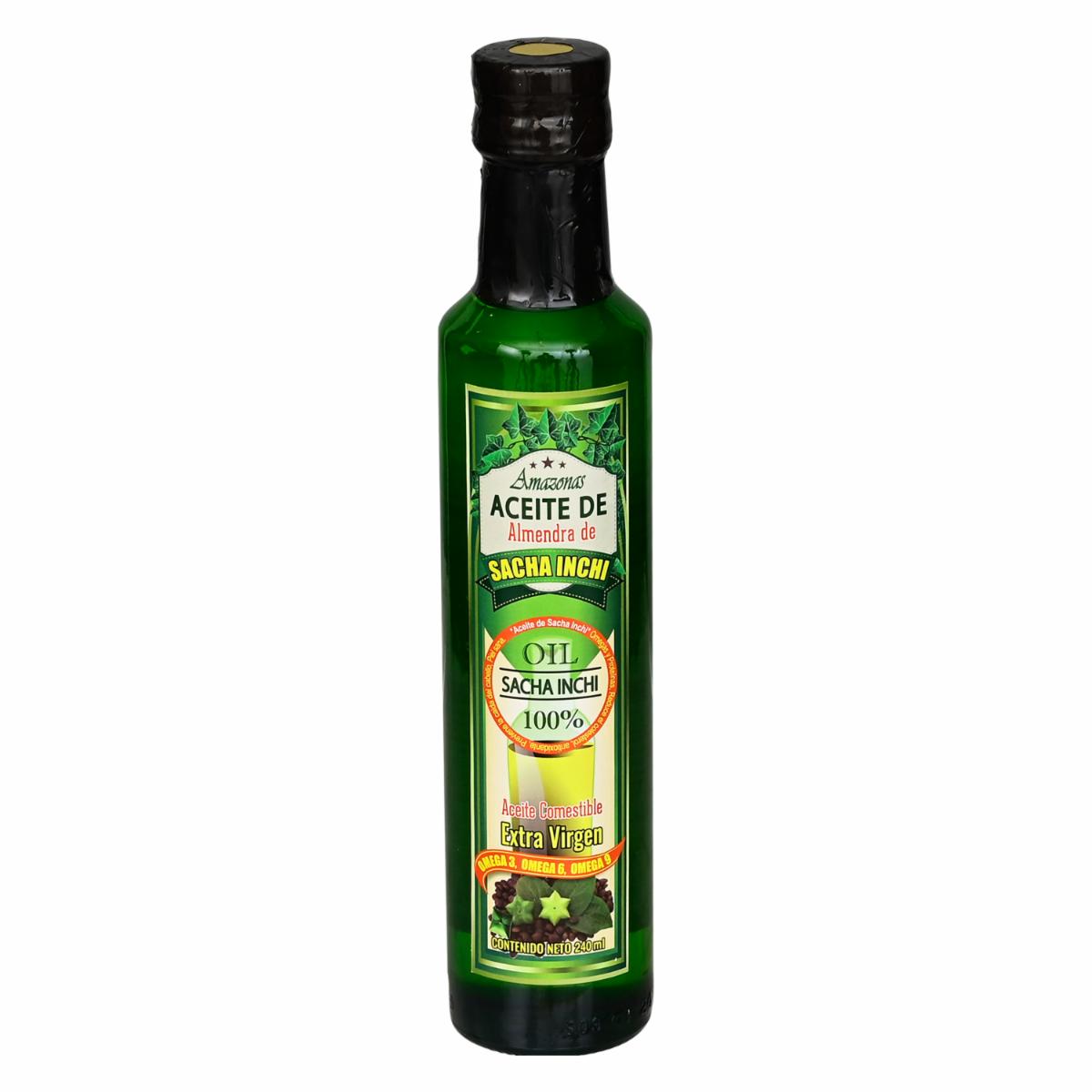Aceite Extra Virgen SACHA INCHI 240 Ml