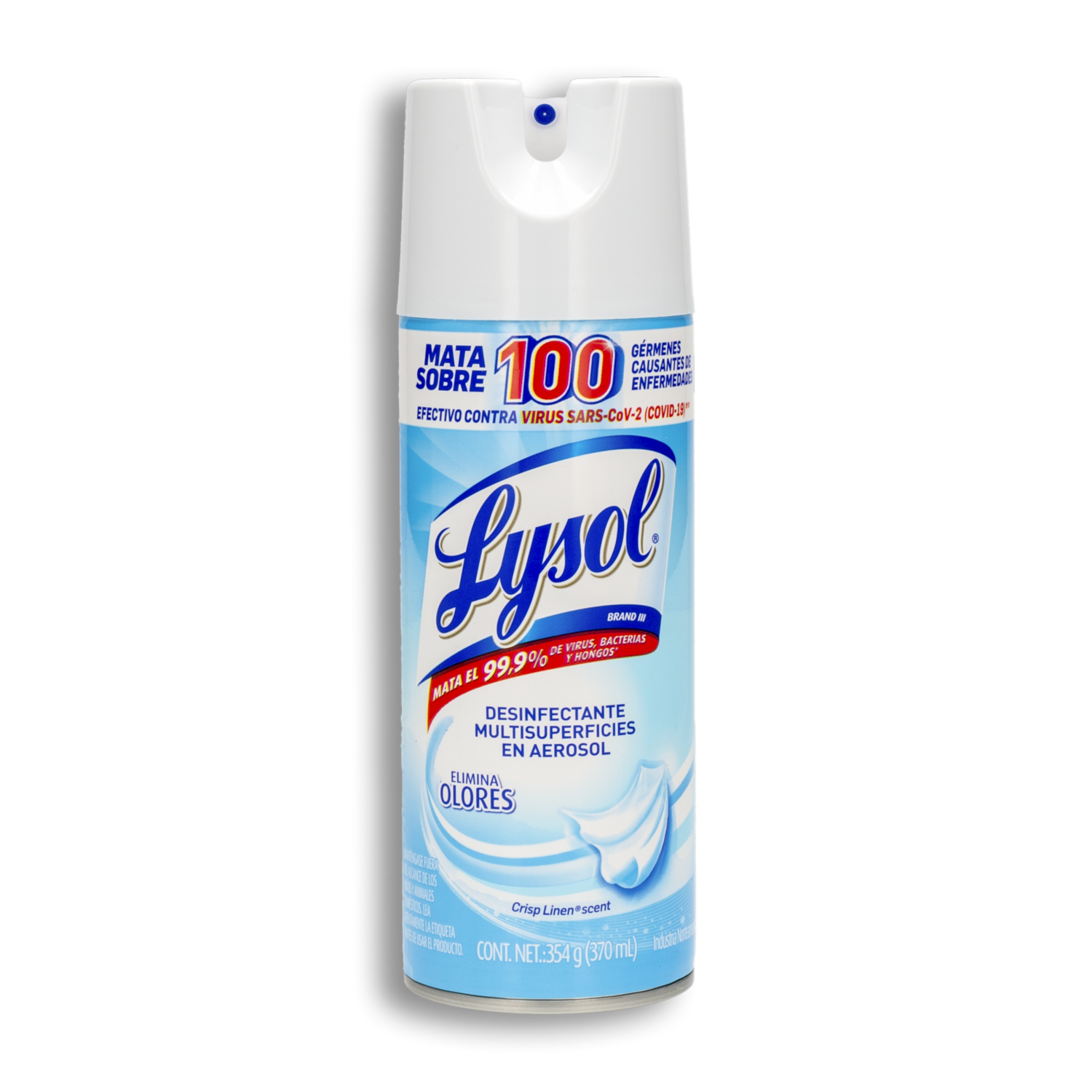 Desinfectante Multisuperficies En Aerosol LYSOL 370 Ml