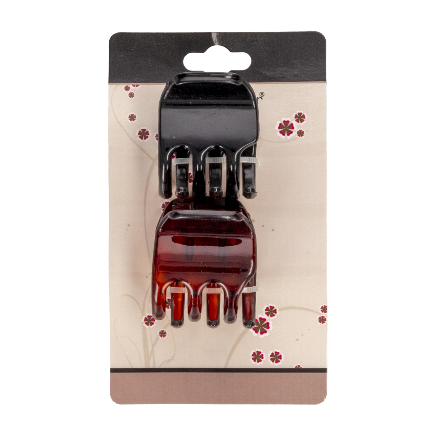 Vinchas De Cabello Tipo Clip Negro Y Café HAIR WITH FLAIR X2 Uds