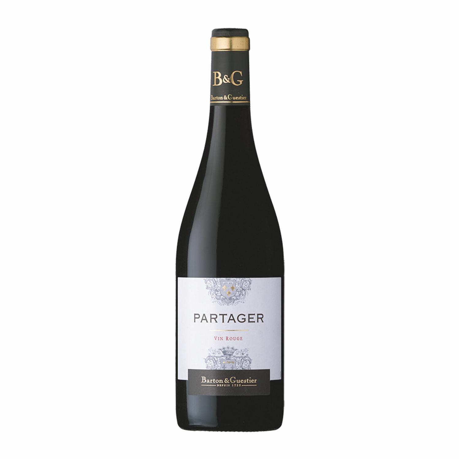 Vino Tinto Francés Partager B&G 750 Ml
