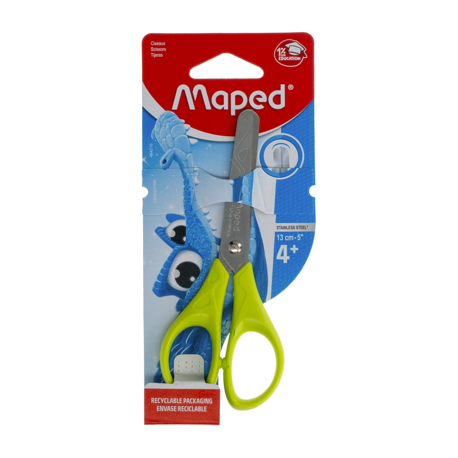 Tijera Escolar Diseño Essentials MAPED 13 Cm