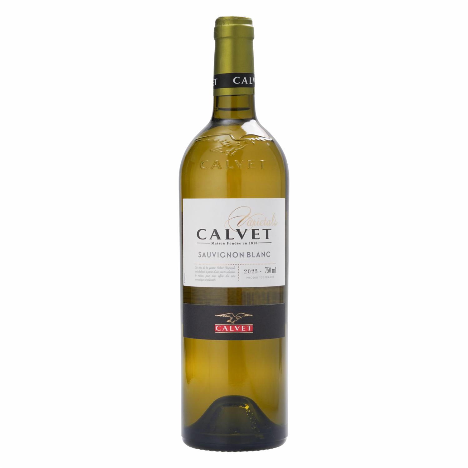 Vino Blanco Sauvignon Varietal Calvet 750 Ml