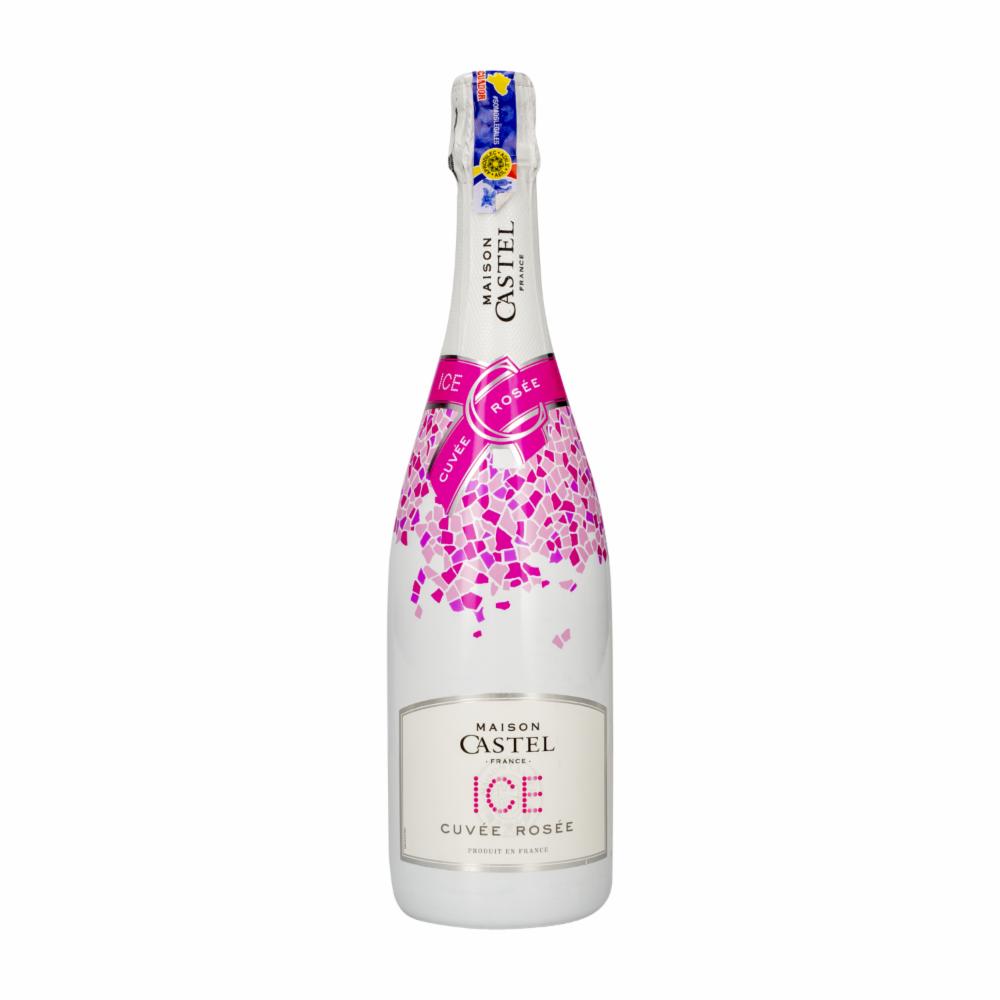 Champagne Ice Rosado Cuvée Rosée Maison Castel 750 Ml