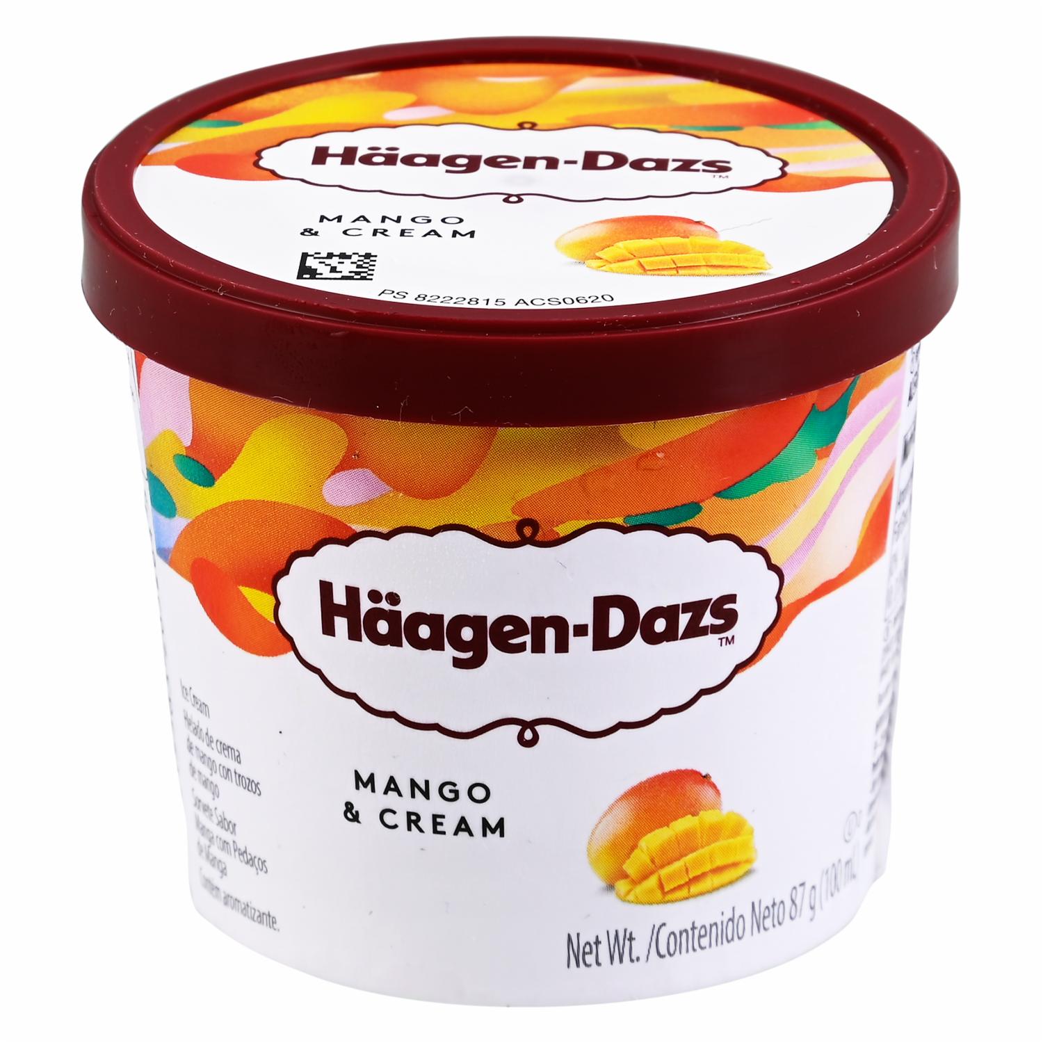 Helado  De Crema De Mango Y Crema HÄAGEN-DAZS 100  Ml