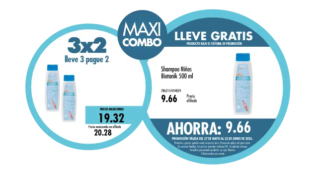 Maxicombo 3×2 -25