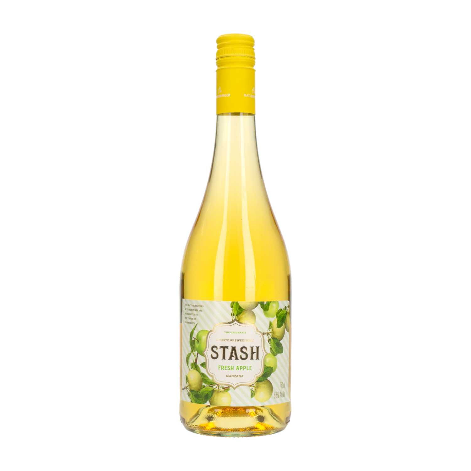 Vino Espumante De Manzana STASH 750 Ml