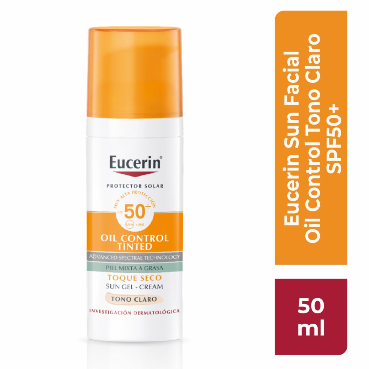 Protector Solar Oil Control Tono Claro Spf 50 EUCERIN 50 Ml