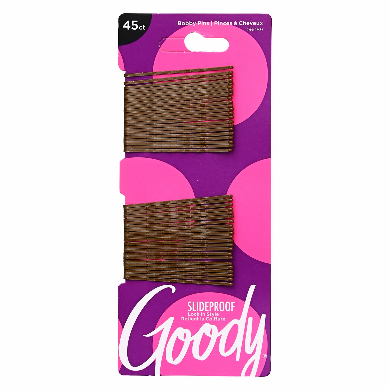 Vinchas De Cabello Tipo Invisible Cafés GOODY 45 Uds