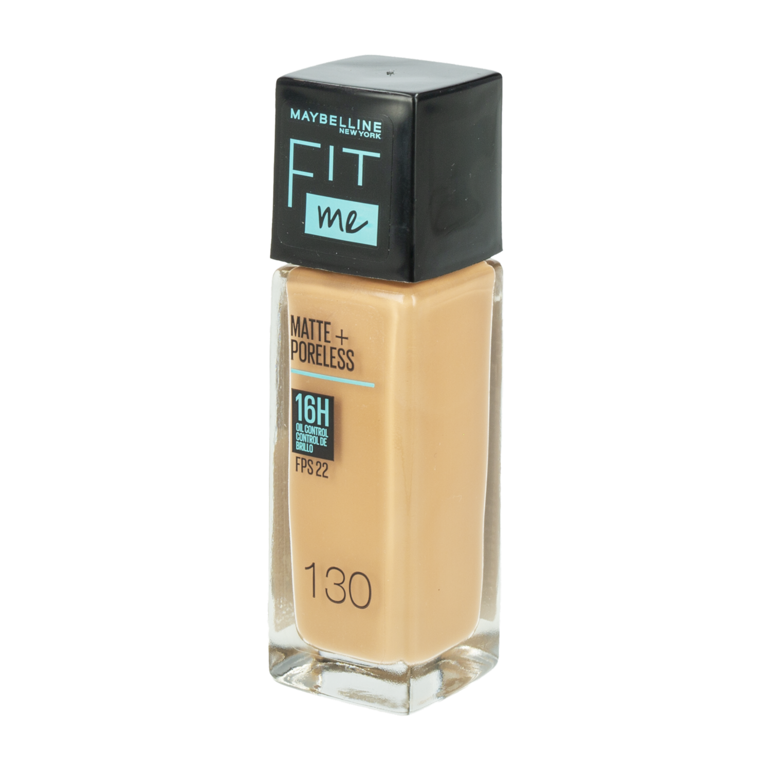 Base De Maquillaje Fit Me Matte+Pore Fdn – Tono 130Buff Beige Líquida MAYBELLINE NEW YORK