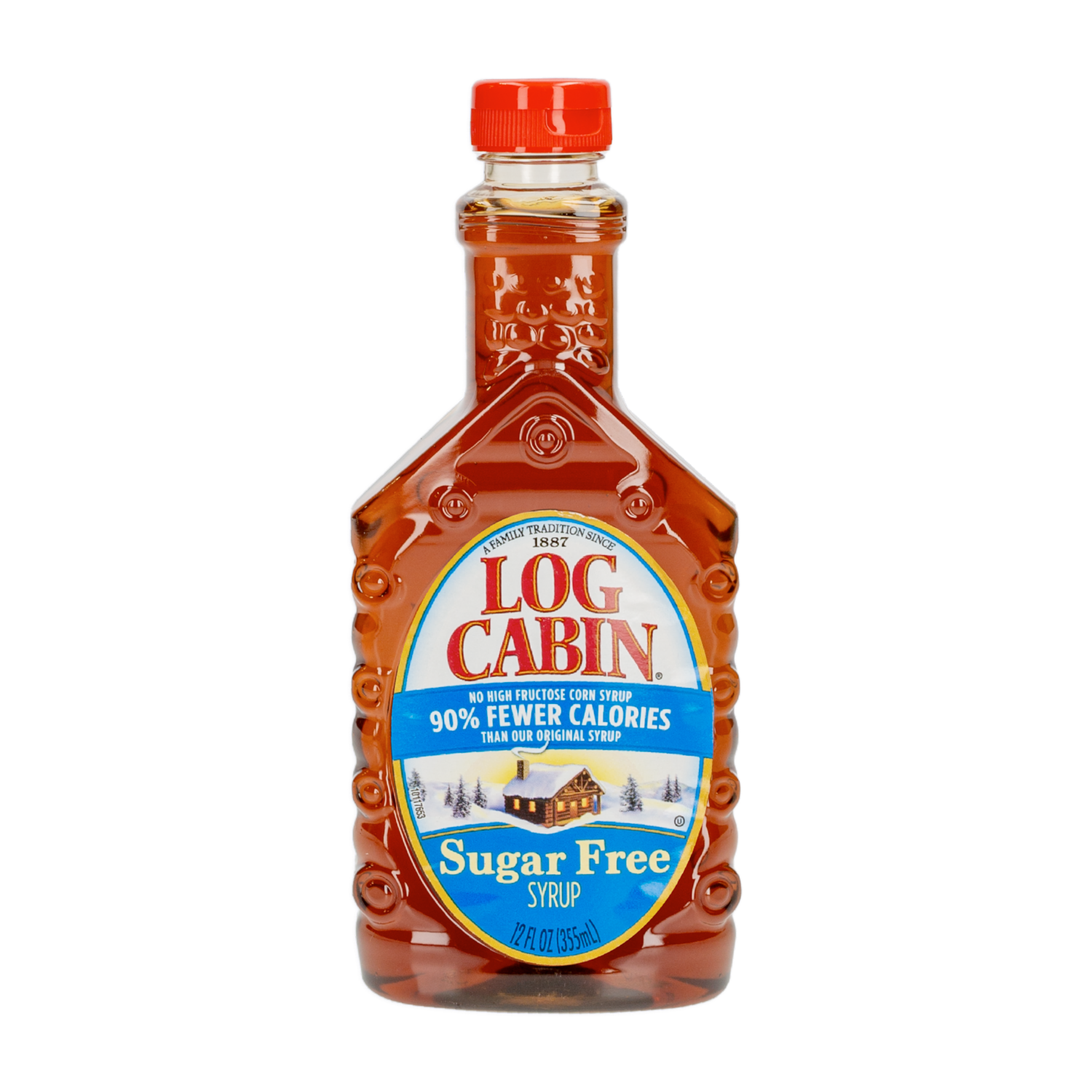 Jarabe De Miel De Maple Sin Azúcar LOG CABIN 340  G