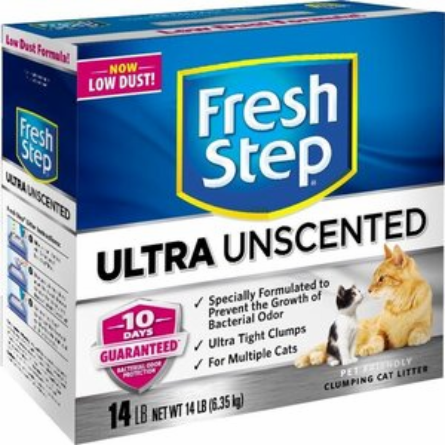 Arena Para Gatos Ultra Unscented FRESH STEP 6,35 Kg