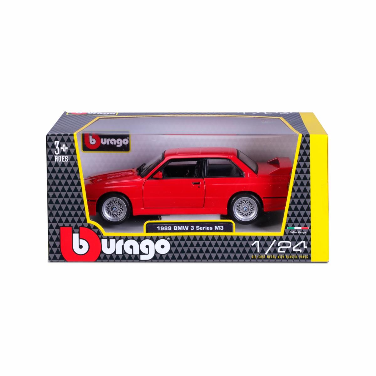 Vehículo Bmw M3 1988 BURAGO Escala 1:24