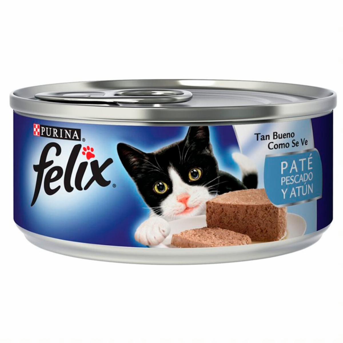 Alimento Para Gatos Sabor A Atún FELIX Lata 156 G