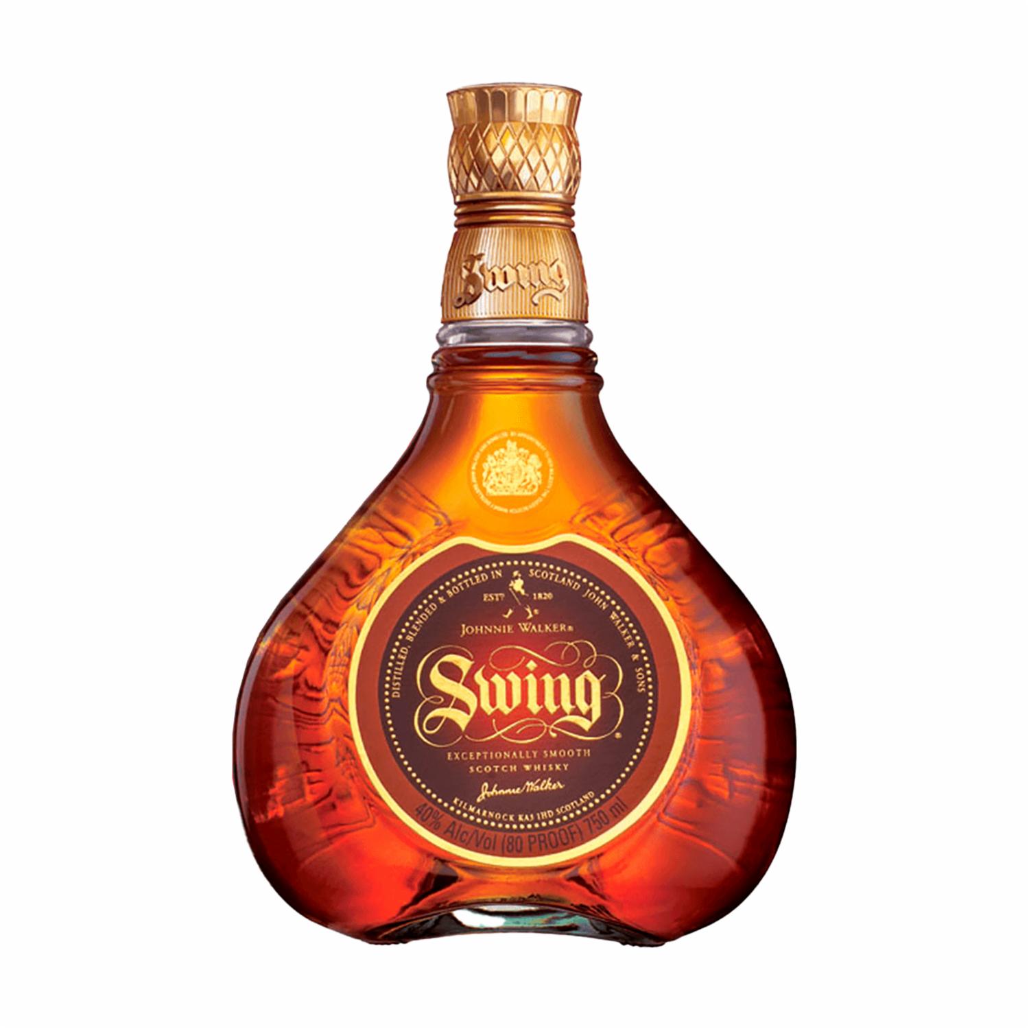 Whisky Swing Caja Johnnie Walker 750 Ml