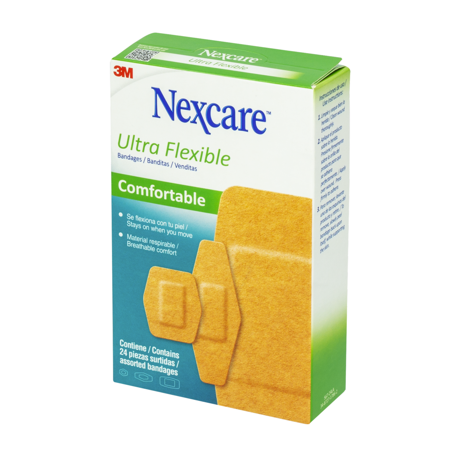 Banditas Ultra Flexibles NEXCARE X 24 Uds