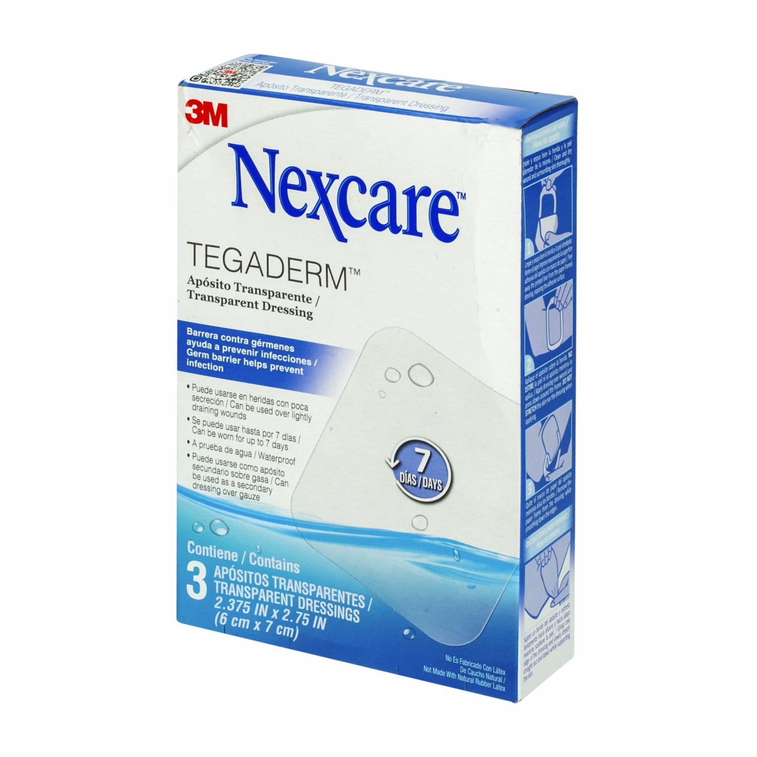 Apósito Transparente Tegaderm NEXCARE X 3 Uds