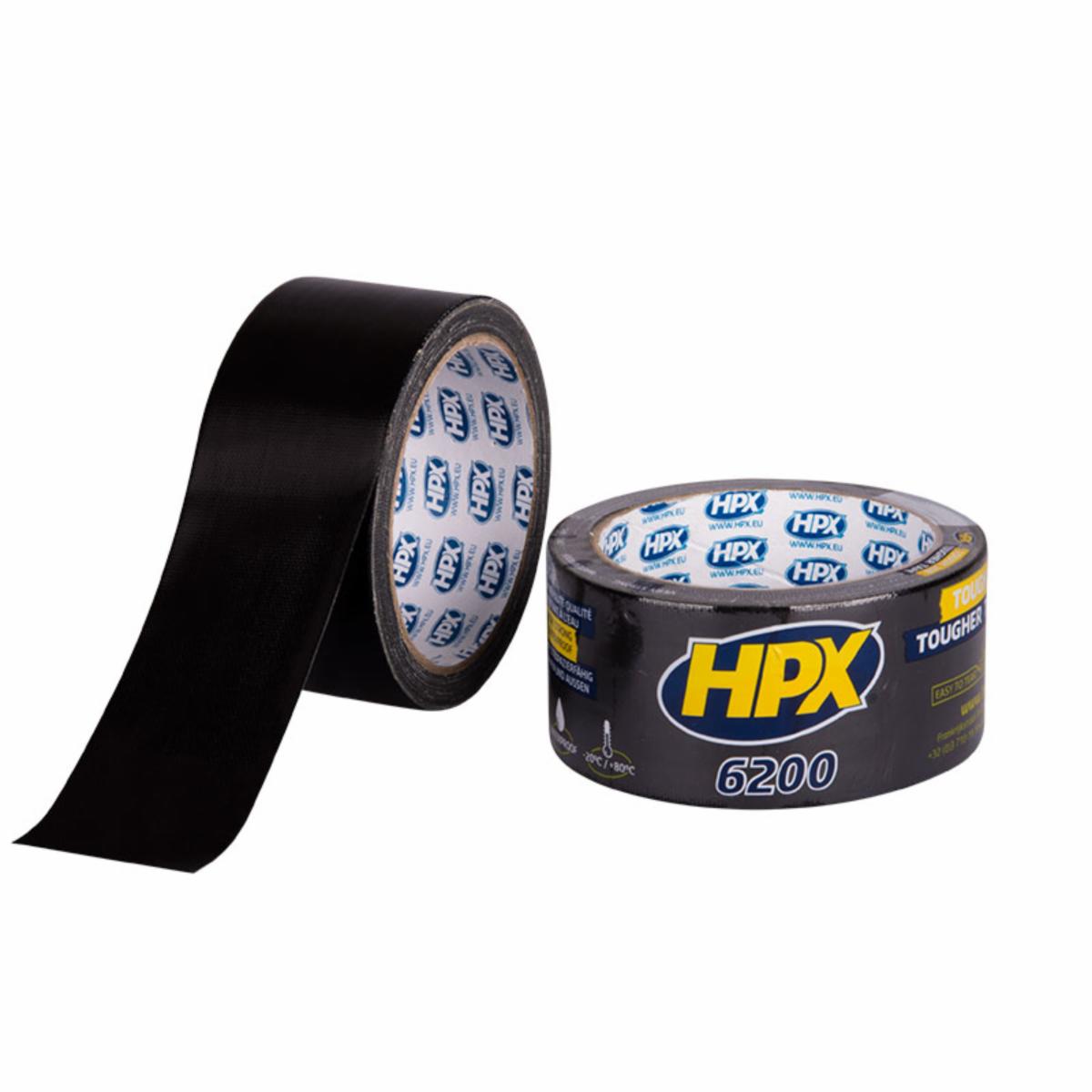 Cinta De Ducto Color Negro HPX Unidad