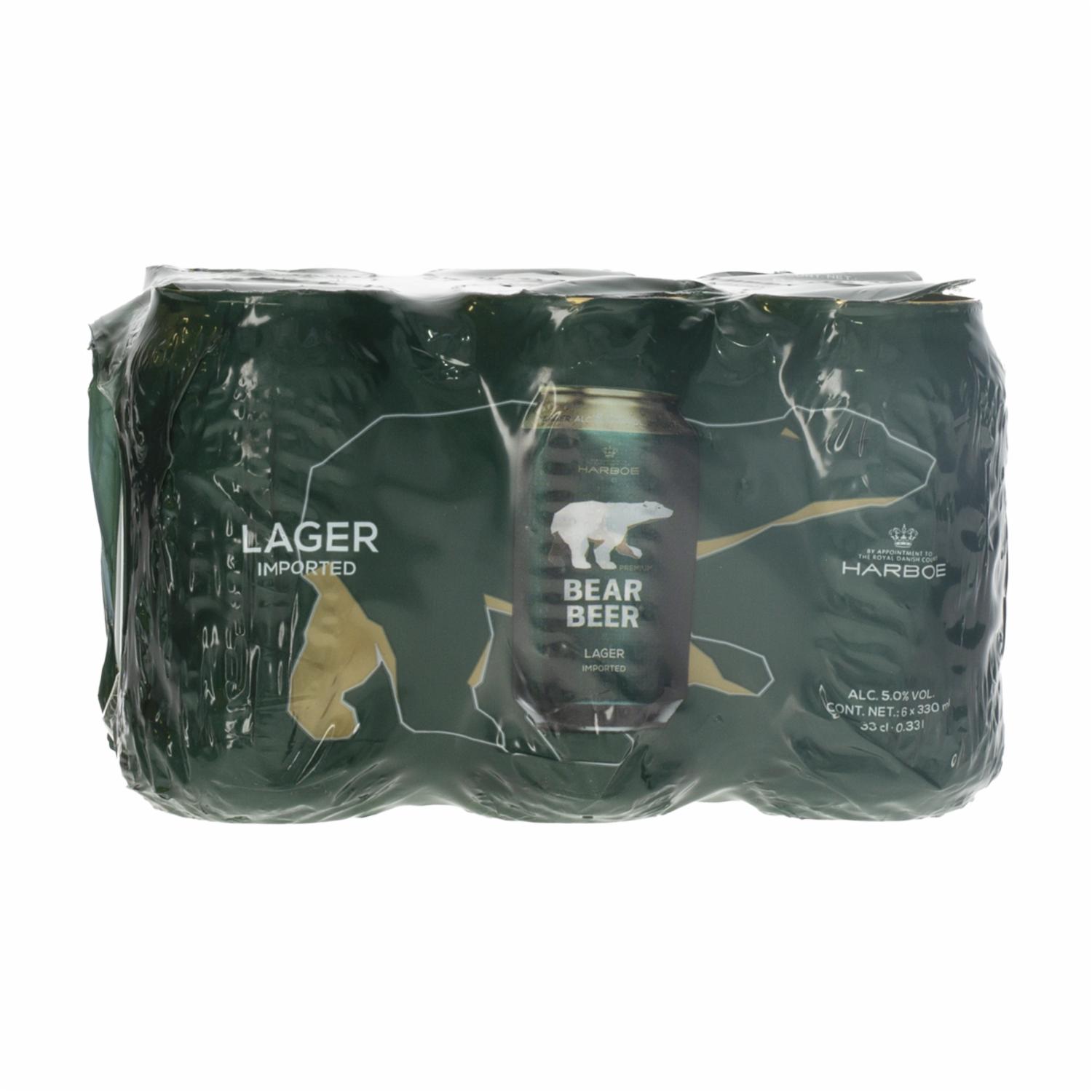 Cerveza En Lata Bear Beer 1980 Ml