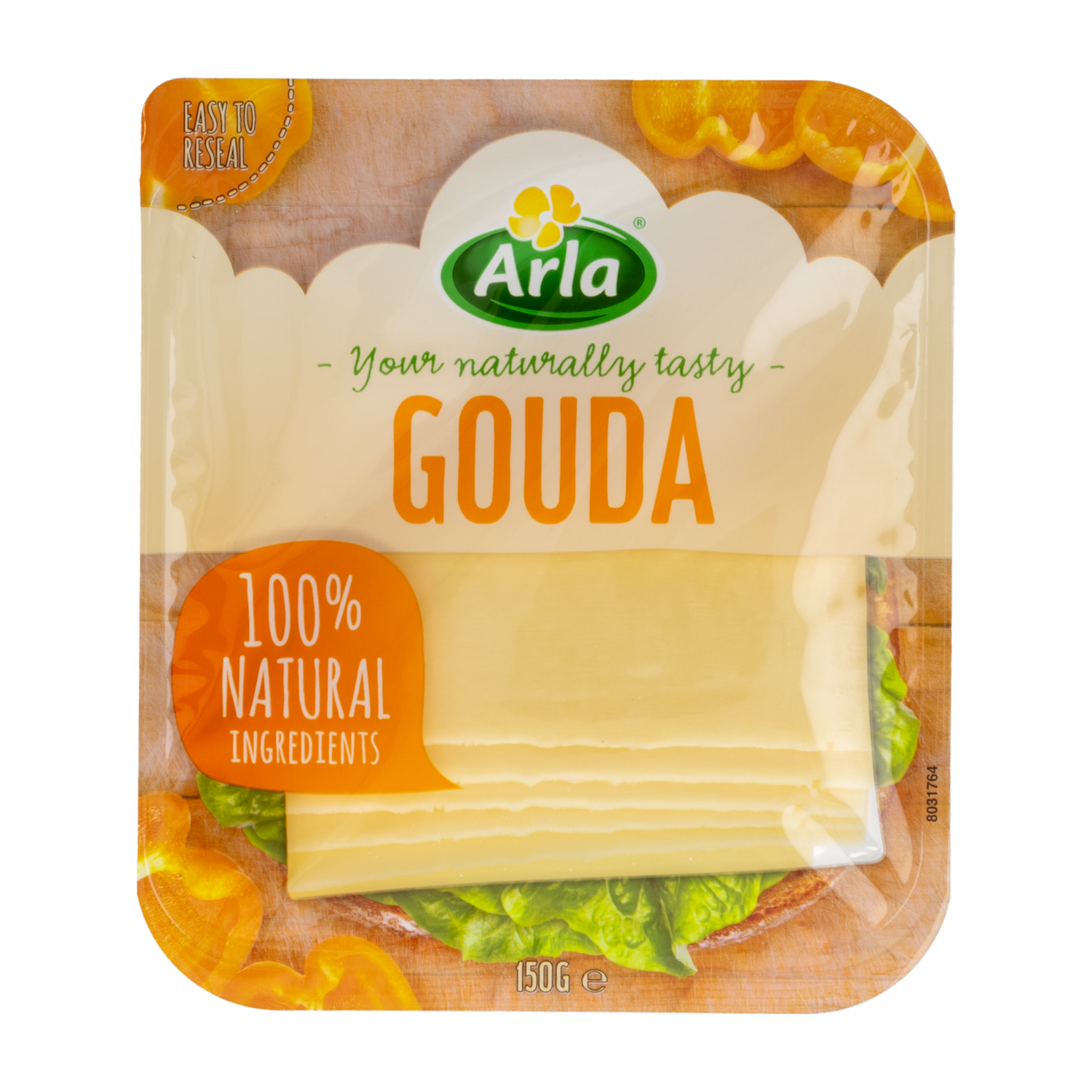Queso Gouda 100% Natural ARLA 150 G