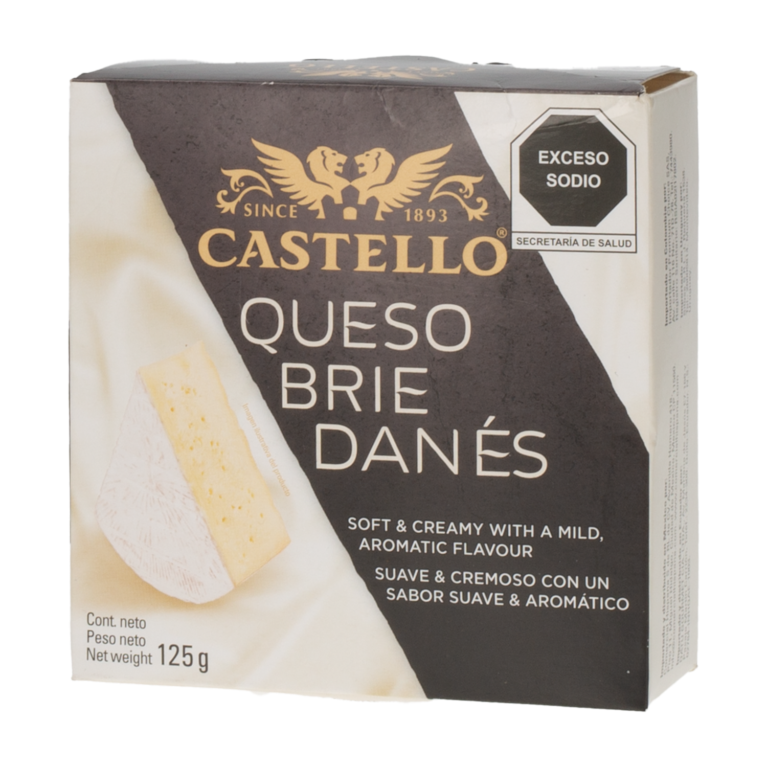 Queso Brie Danés CASTELLO 125 G