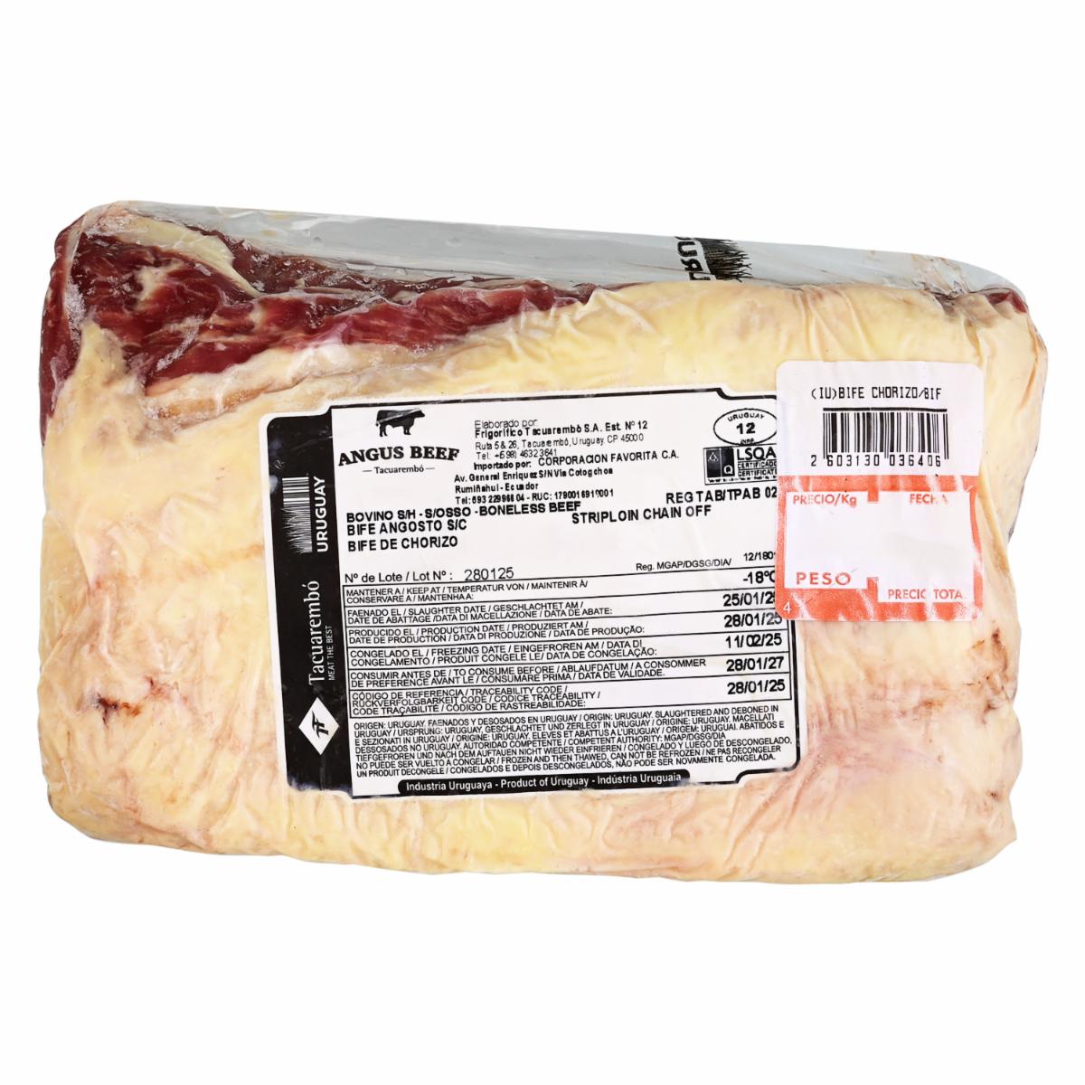 Bife De Chorizo Angosto TACUAREMBÓ Al Peso
