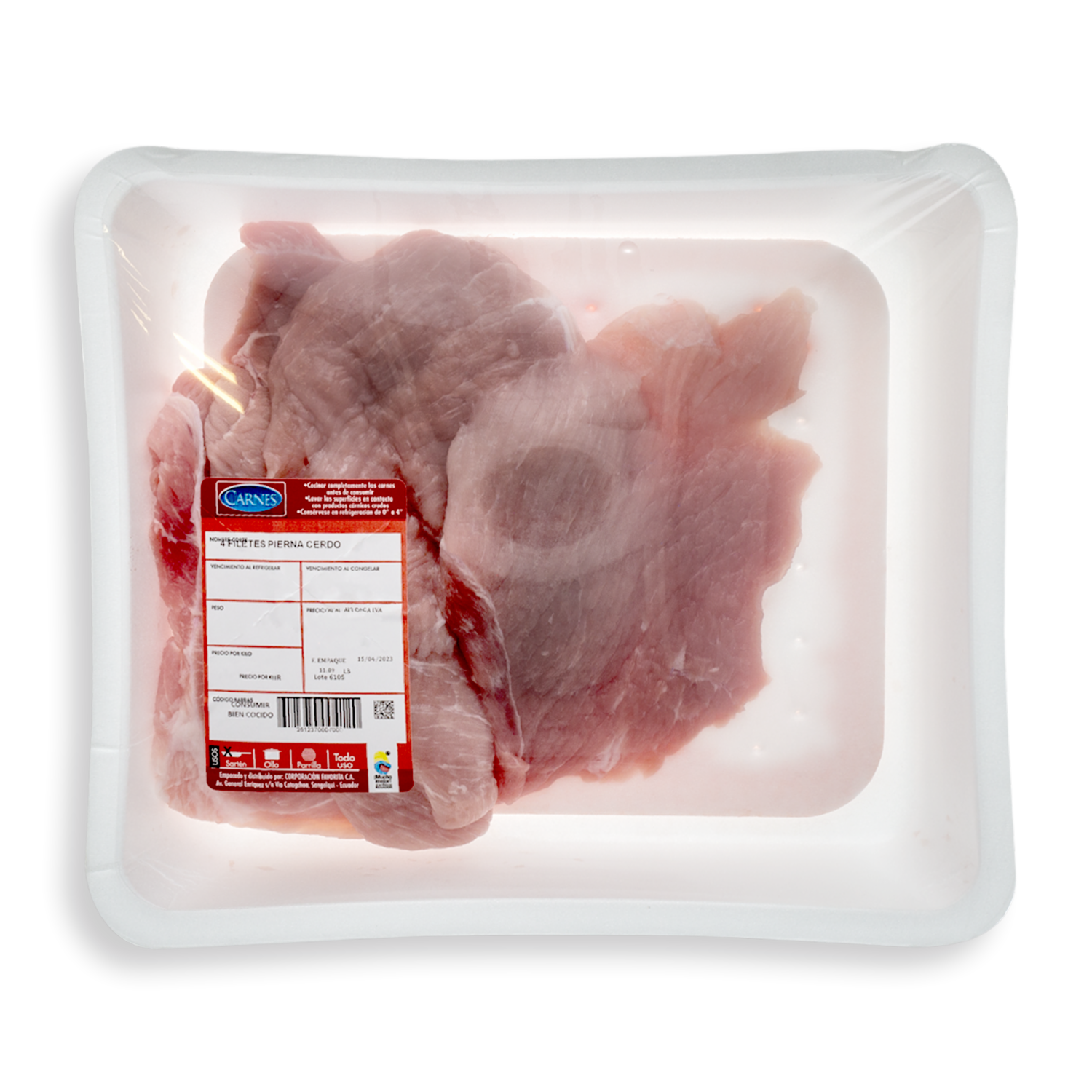 Filete De Pierna De Cerdo SUPERCARNES Al Peso