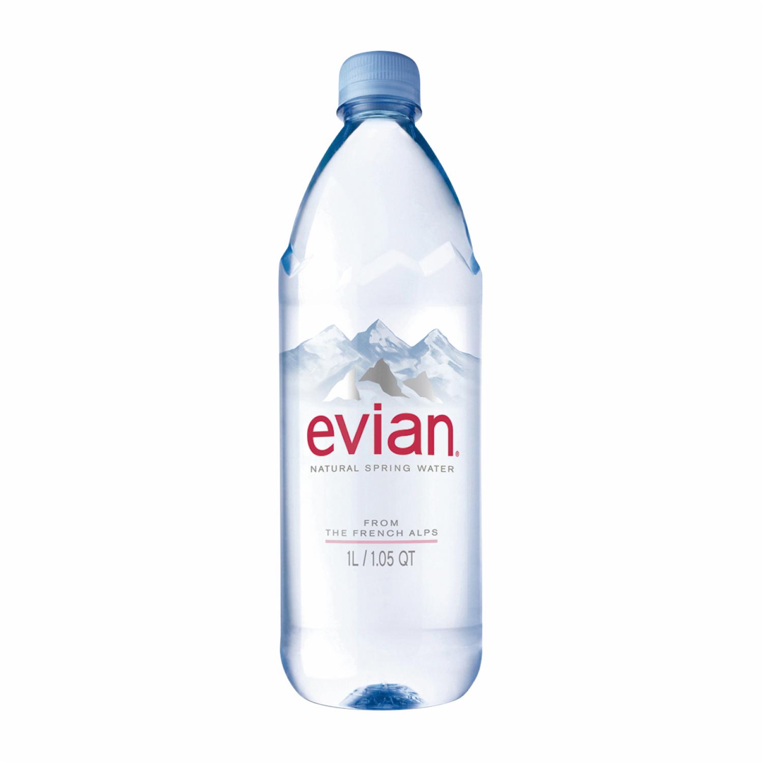 Agua De Vertiente Natural EVIAN 1000 Ml