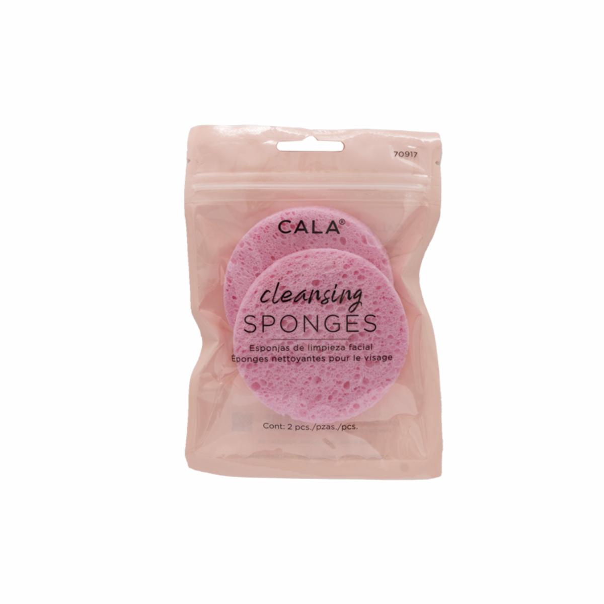 Esponjas Desmaquillantes Para Limpieza Facial Cellulose Cleansing Sponges CALA X2