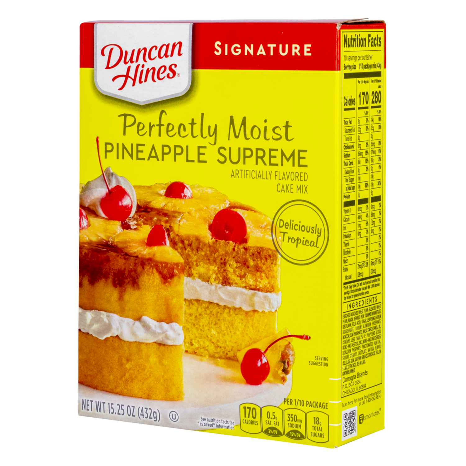 Torta De Piña Ducan Hines WESSON 432 G
