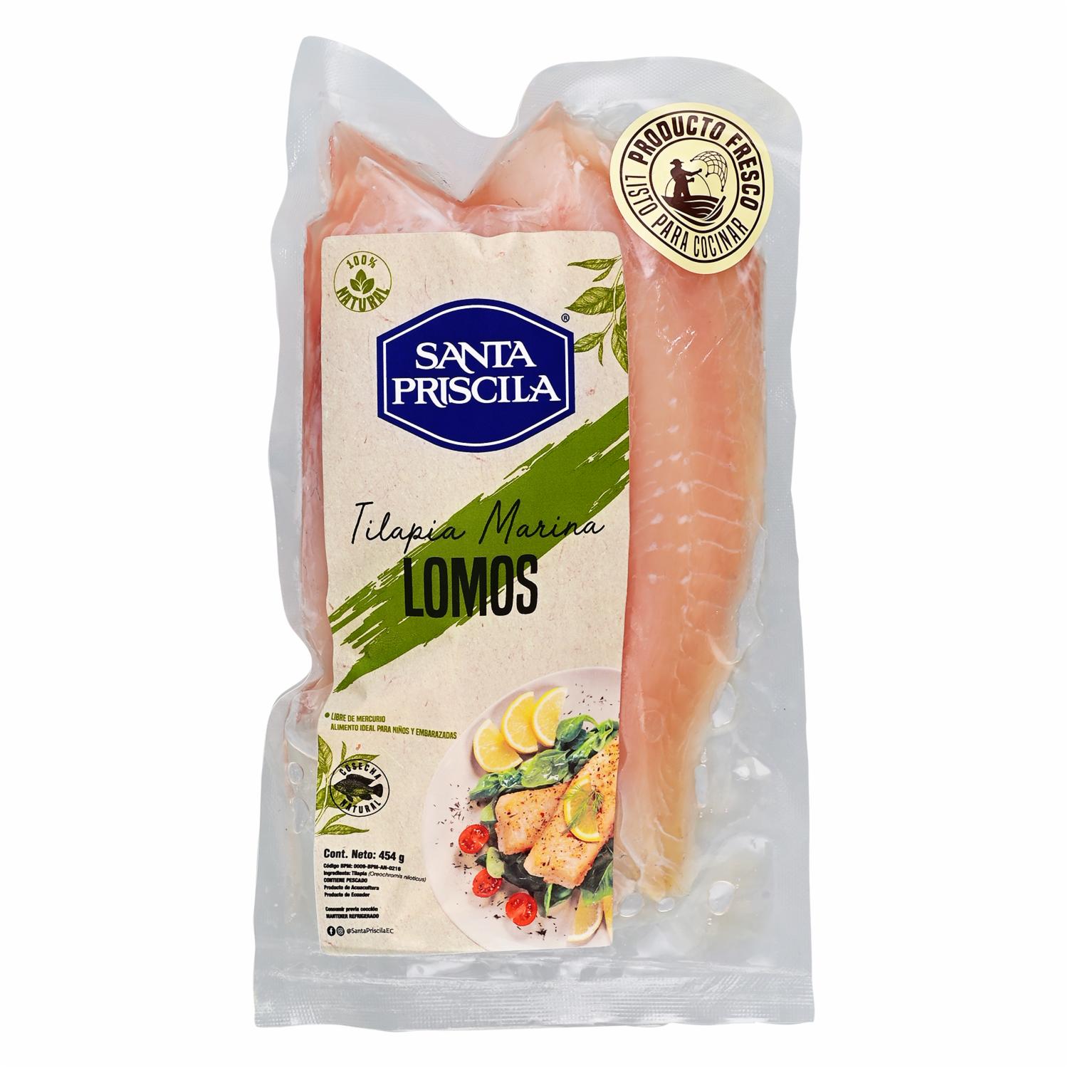 Tilapia Marina Lomo SANTA PRISCILA 454 g