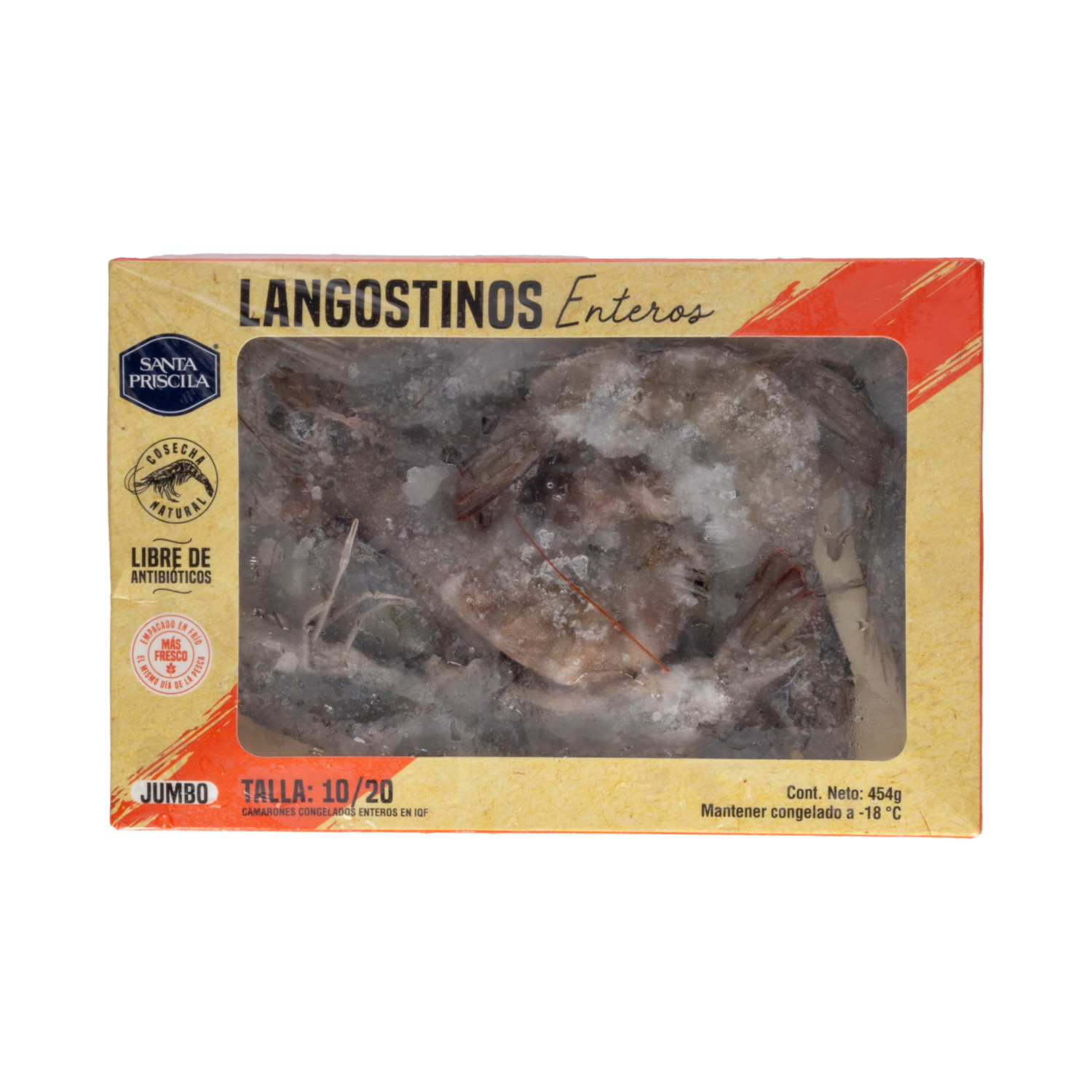 Langostinos Jumbo SANTA PRISCILA 454 G