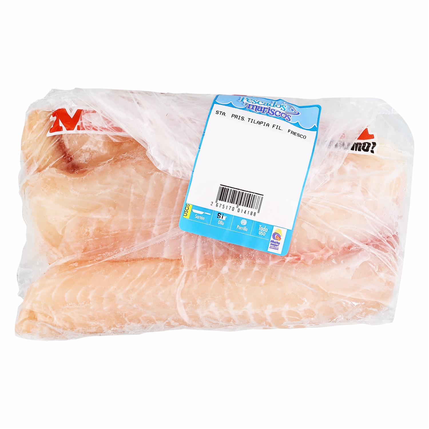 Filetes De Tilapia SANTA PRISCILA Al Peso