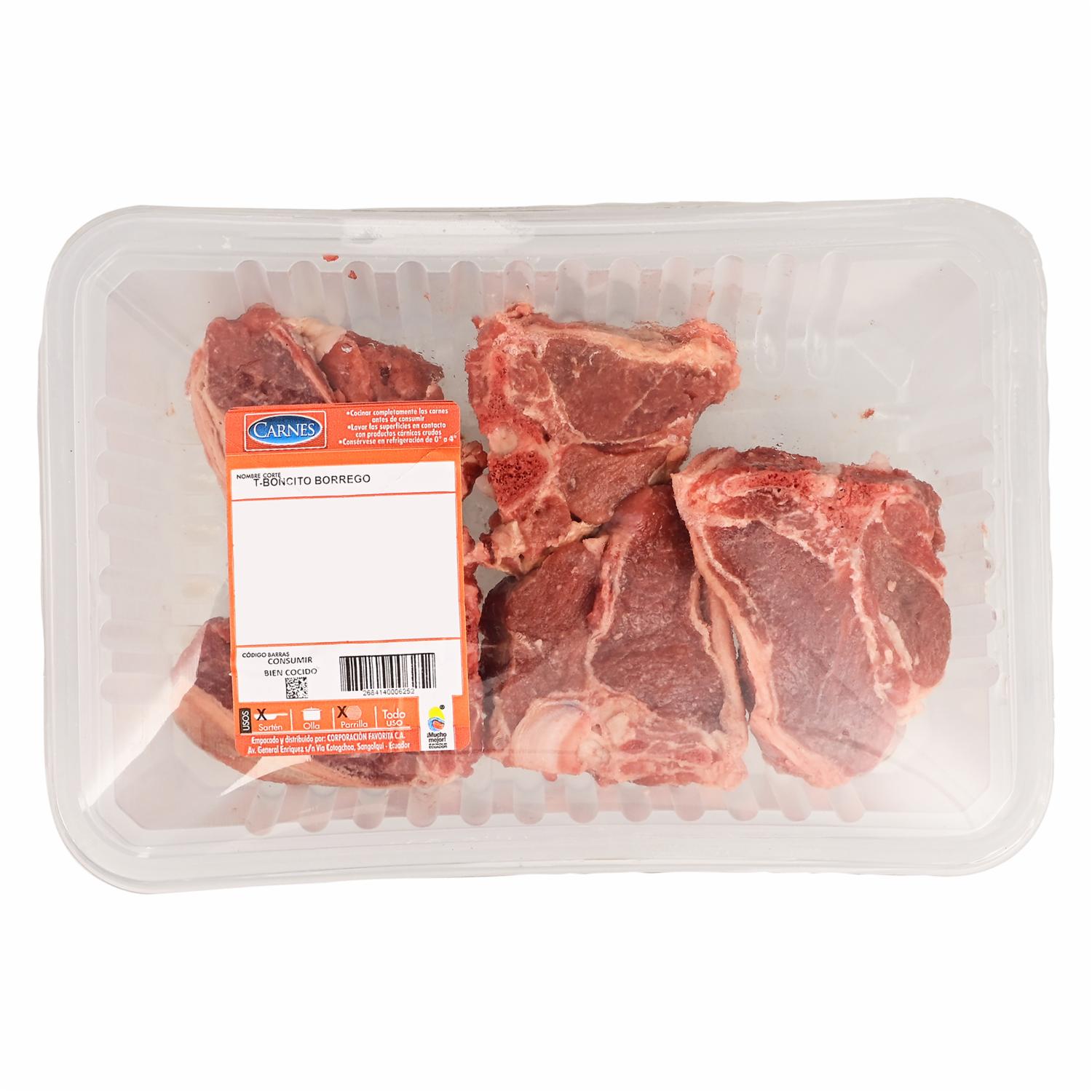 T-boncito De Borrego GOURMAND Al Peso
