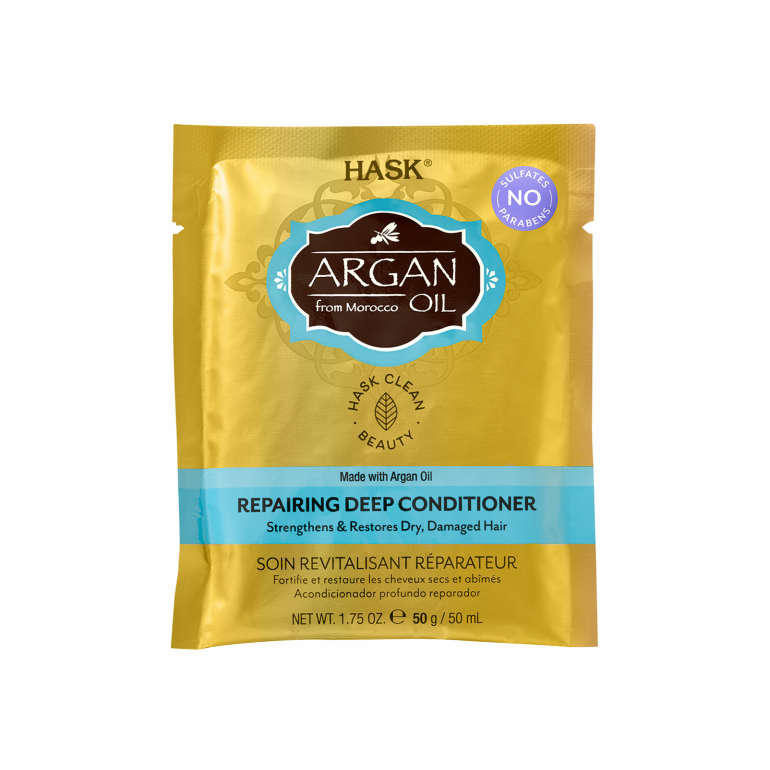 Mascara Capilar Argan Oil Reparing Deep HASK 50 G