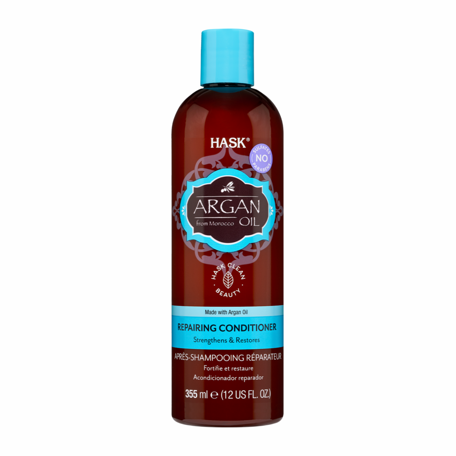 Acondicionador De Cabello Argán Oil Repairing HASK 355 Ml