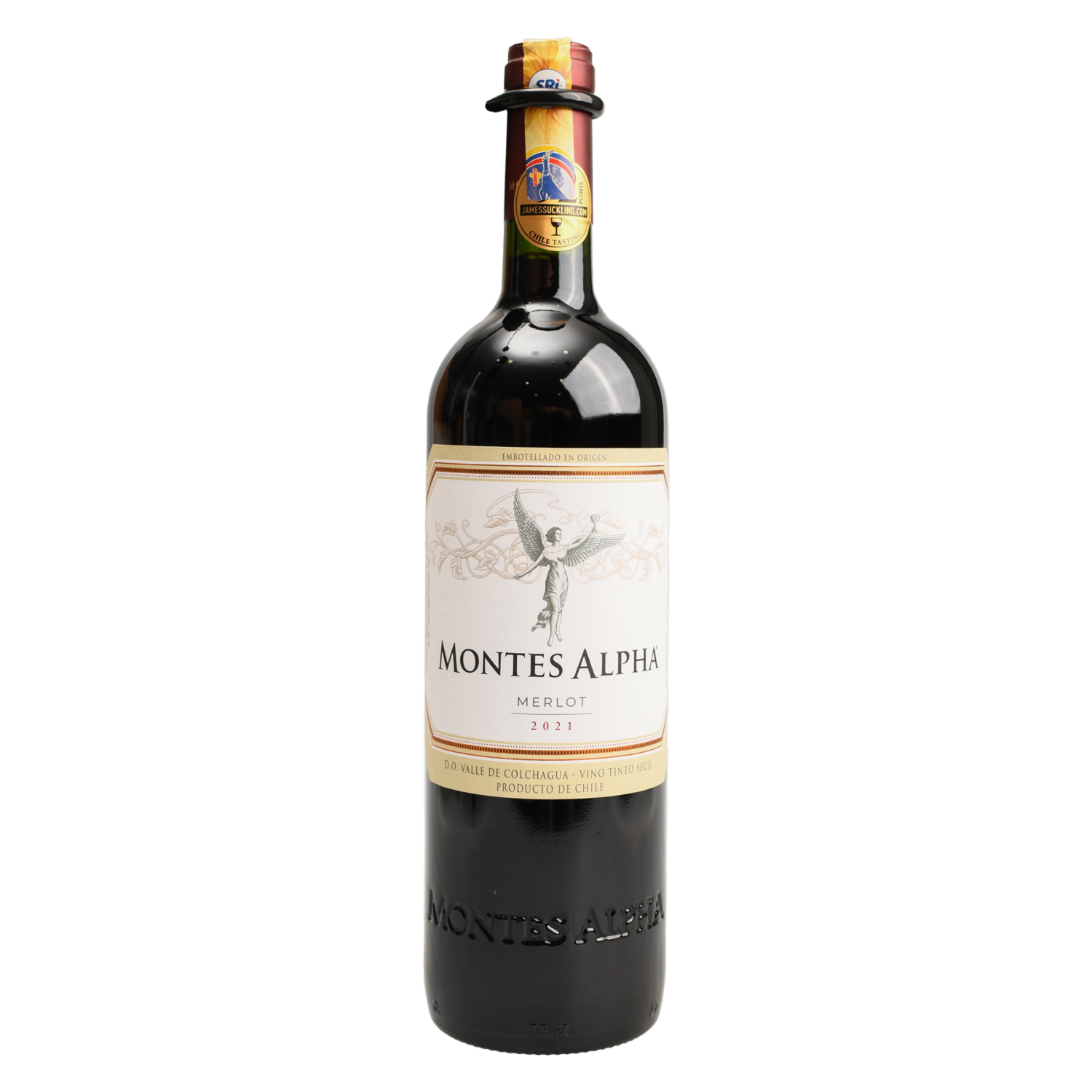 Vino Tinto Merlot Alpha MONTES 750 Ml