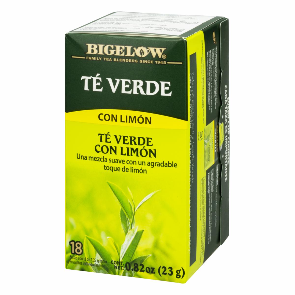 Té Verde Con Limón BIGELOW 25 G