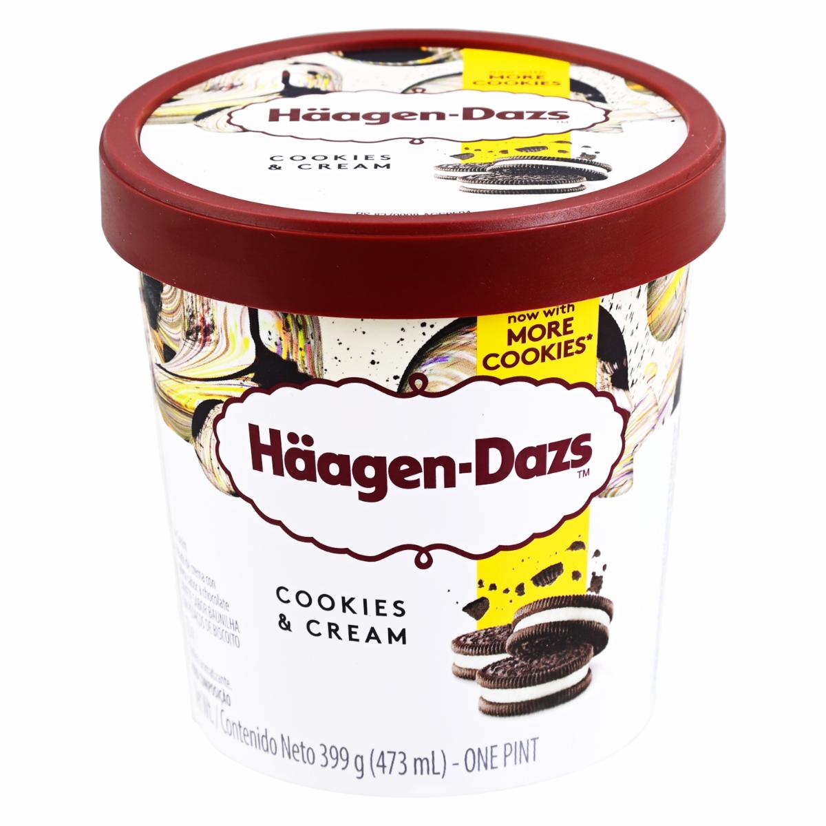 Helado Con Trozos De Galleta HÄAGEN-DAZS 473 ml