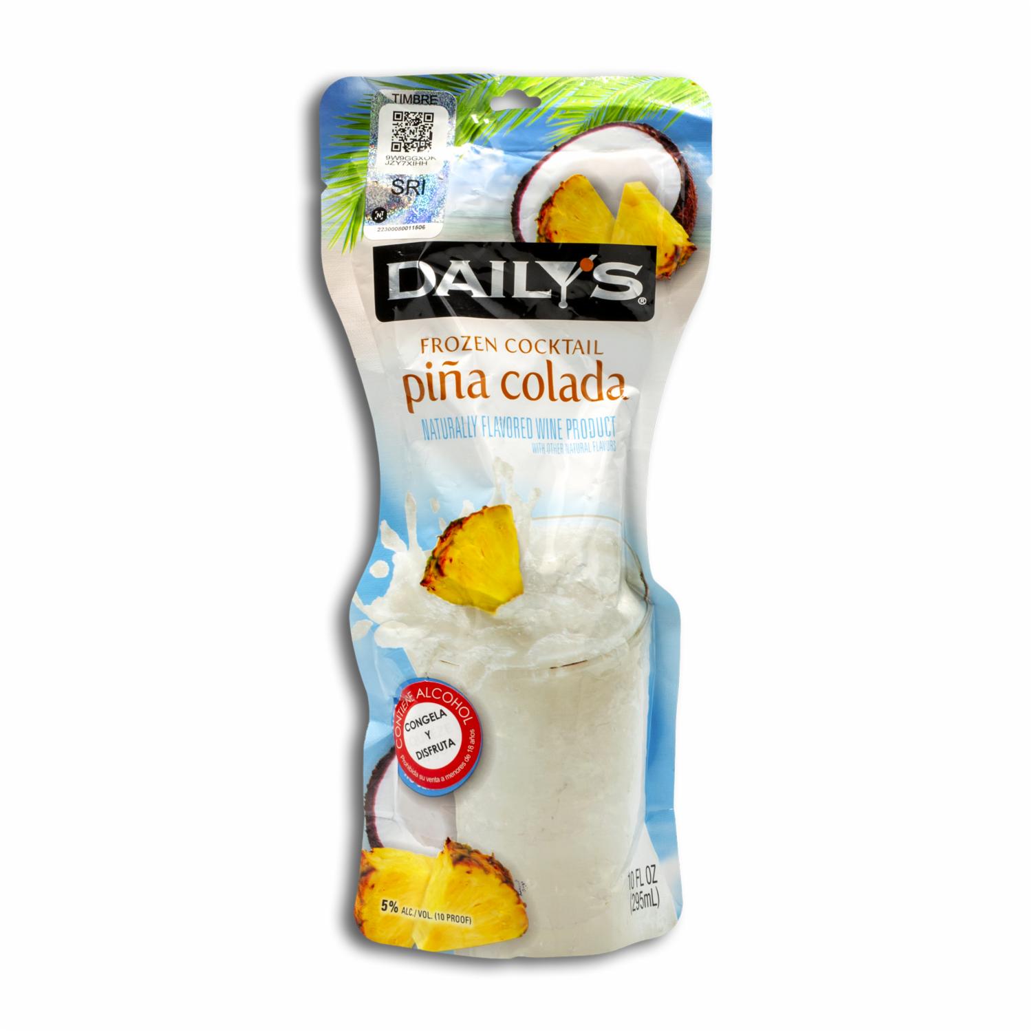 Coctel Piña Colada Frozen Dailys 295 Ml