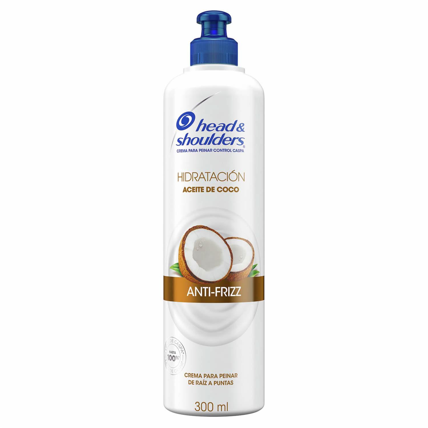 Crema Para Peinar Hidratante Con Aceite De Coco HEAD & SHOULDERS 300 Ml