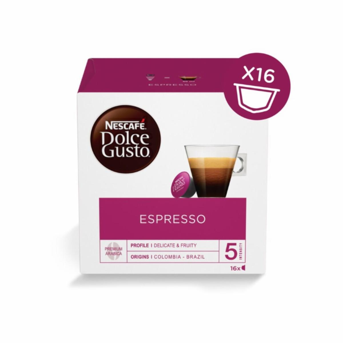 Café En Cápsulas Dolce Gusto Espresso NESCAFÉ DOLCE GUSTO 10 Capsulas 60 G