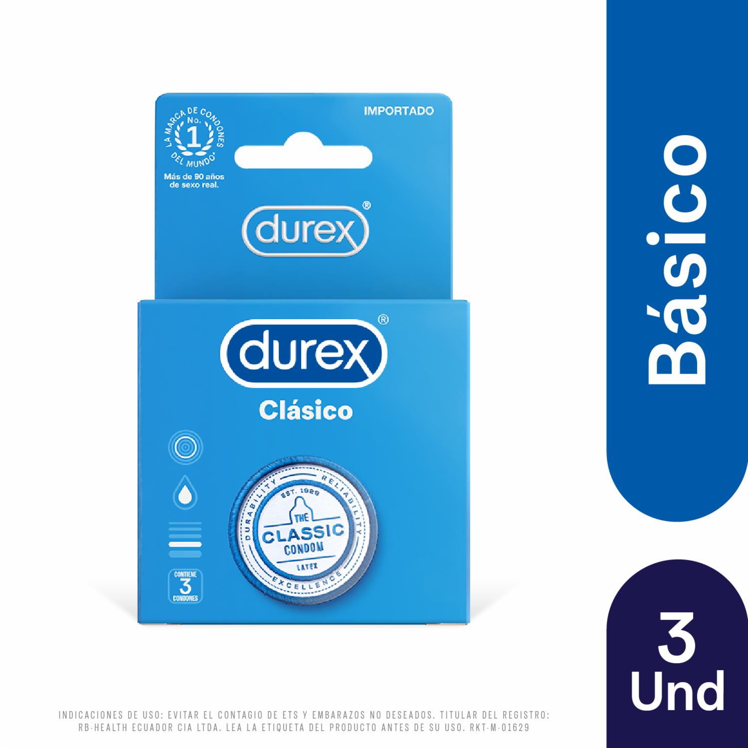 Preservativo Premium DUREX 3 Uds