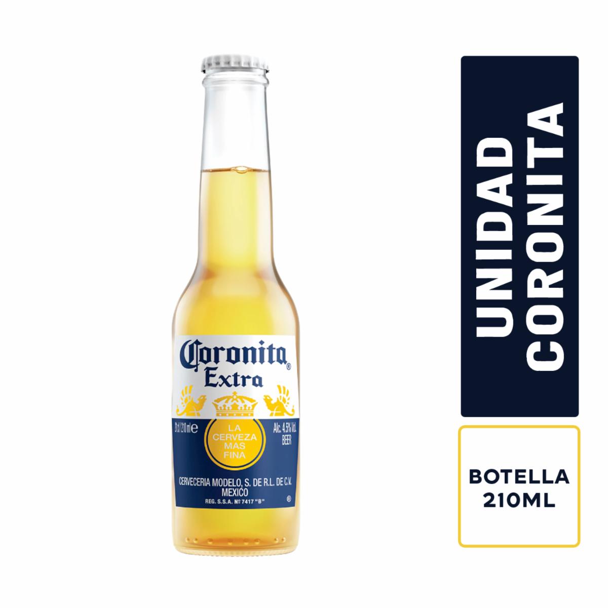 Cerveza En Botella CORONITA 210 ML