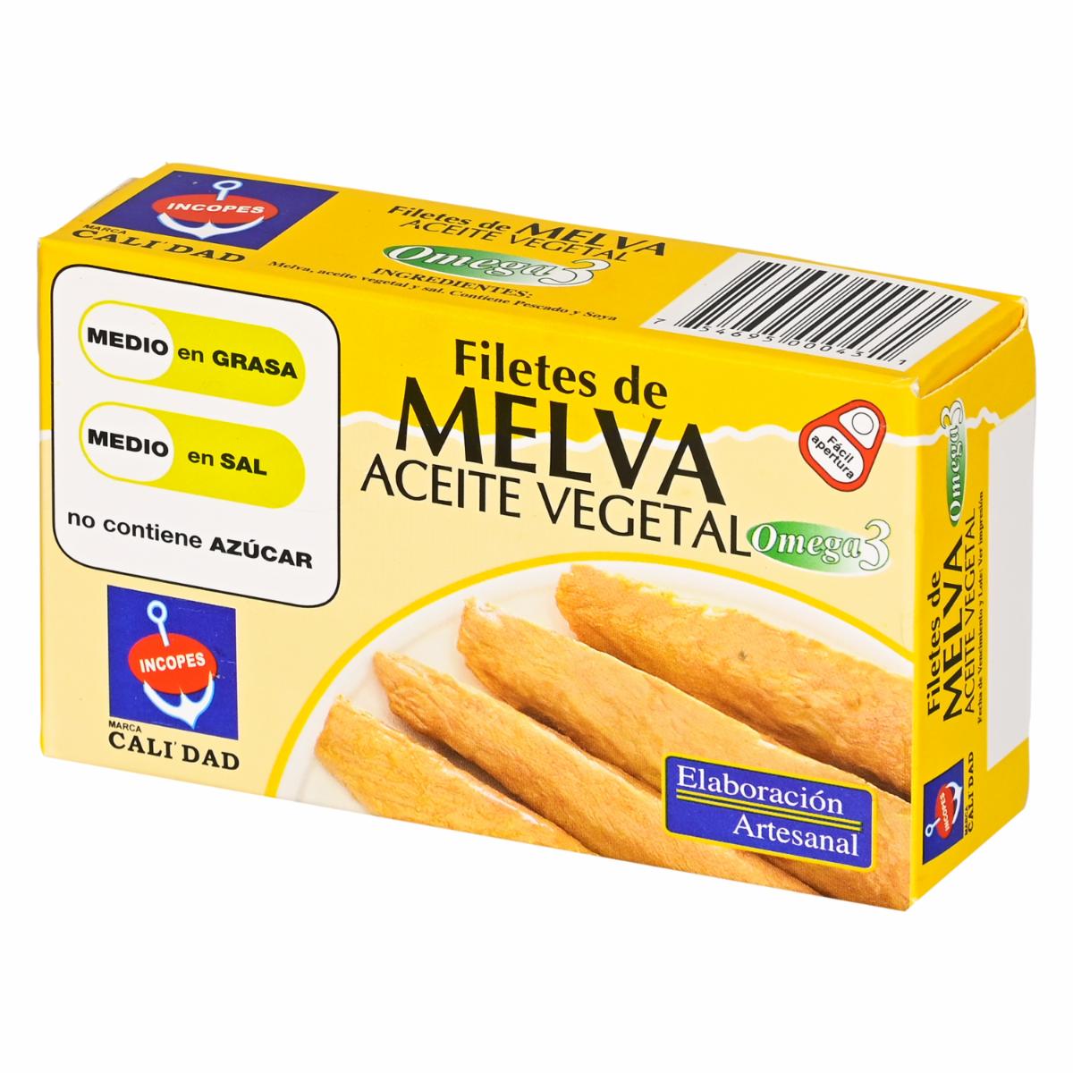 Filetes De Melva CALIDAD 125 G