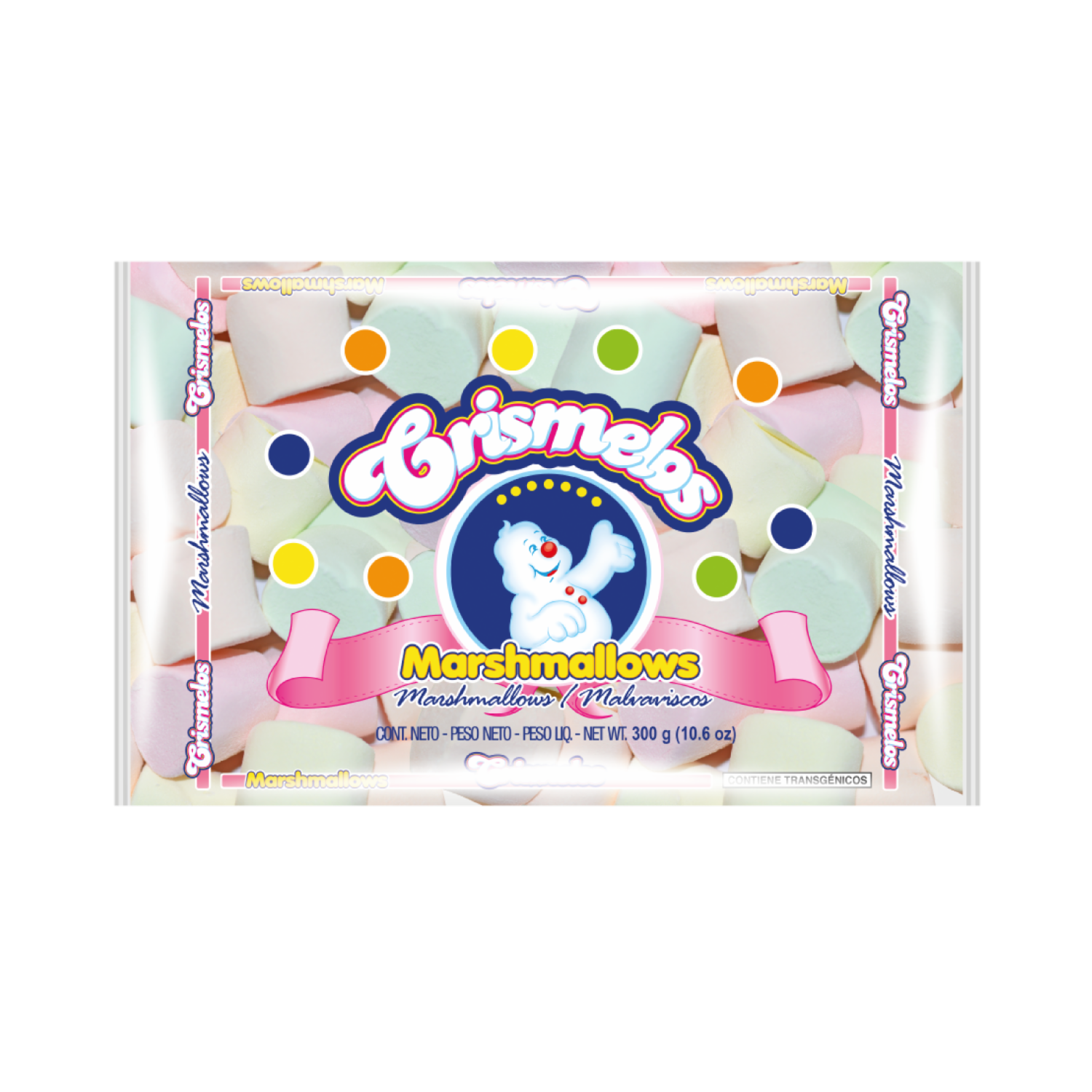 Marshmallows Vainilla CRISMELOS 300 G