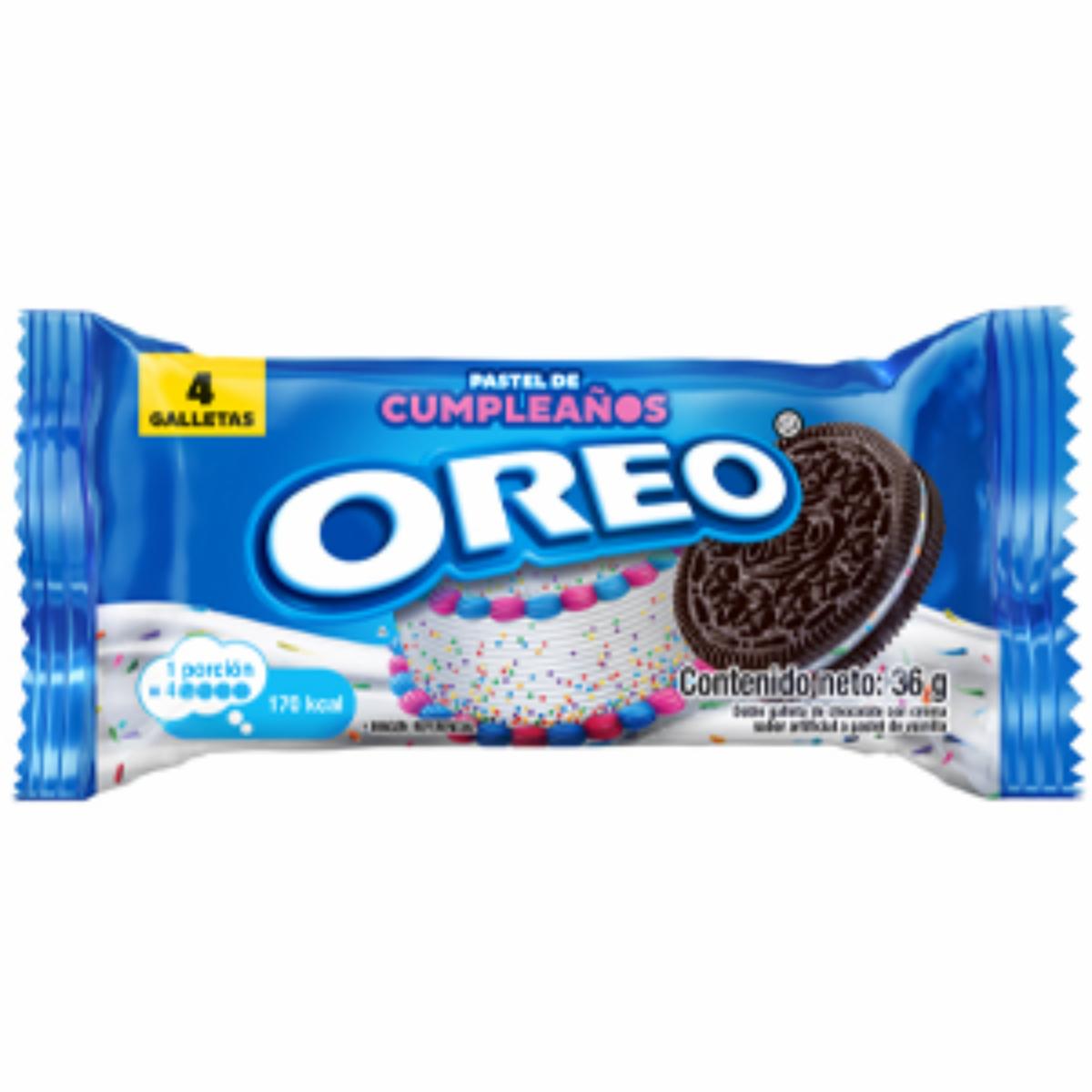 Galletas Edición Pastel OREO 54 Gr