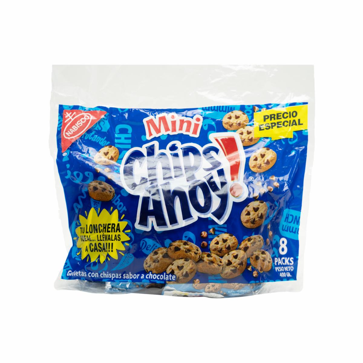 Galletas Dulces Mini 8pack CHIPS AHOY 400 G