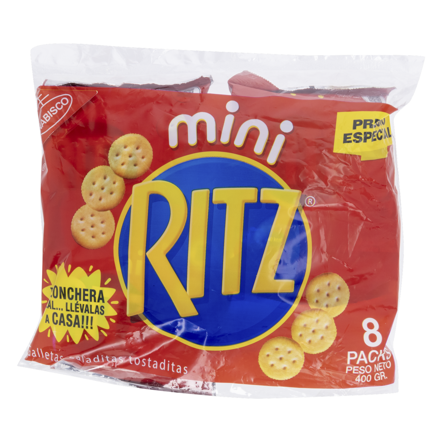 Galletas De Sal Tostaditas Mini RITZ 8X50 G