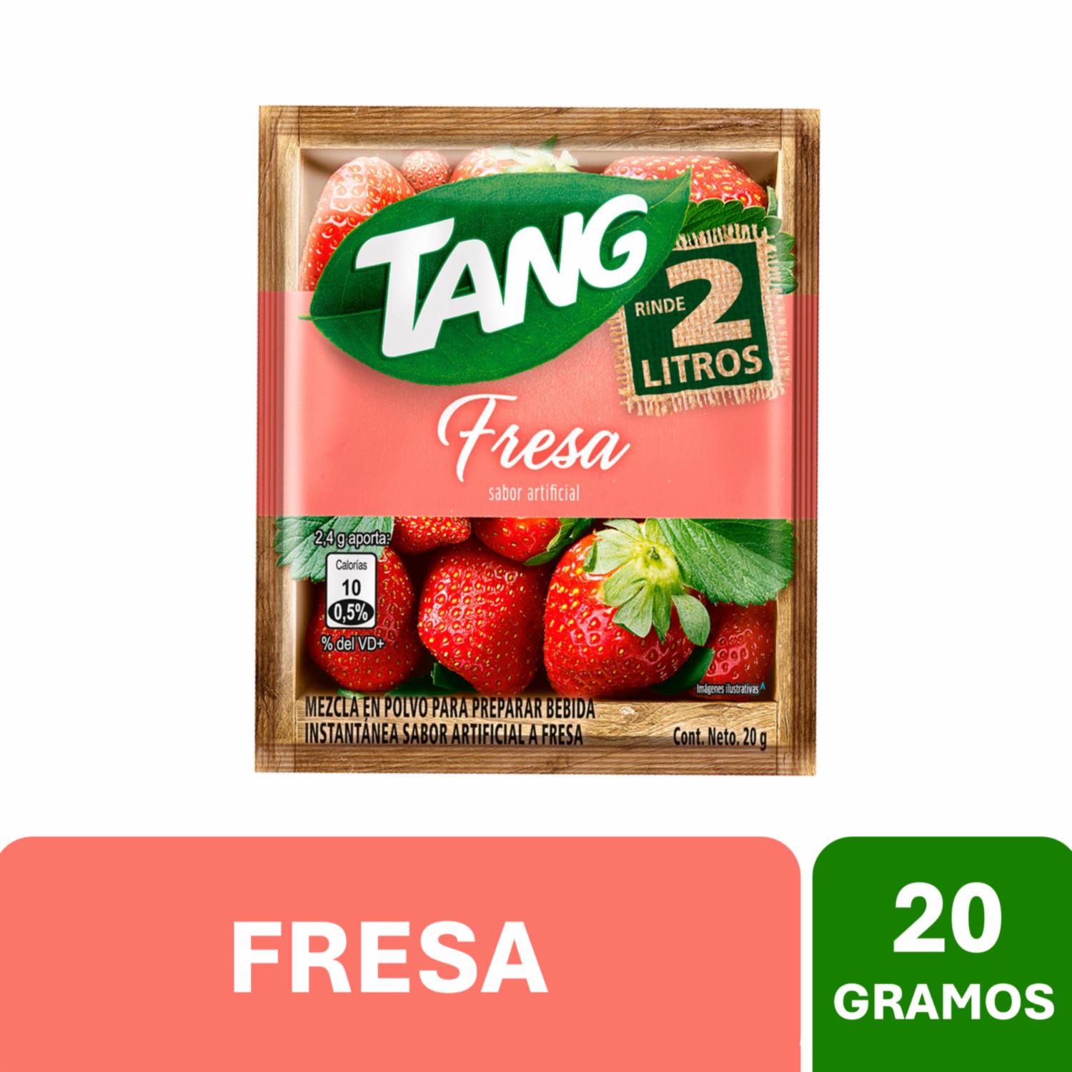Bebida En Polvo Sabor A Fresa TANG 20 G